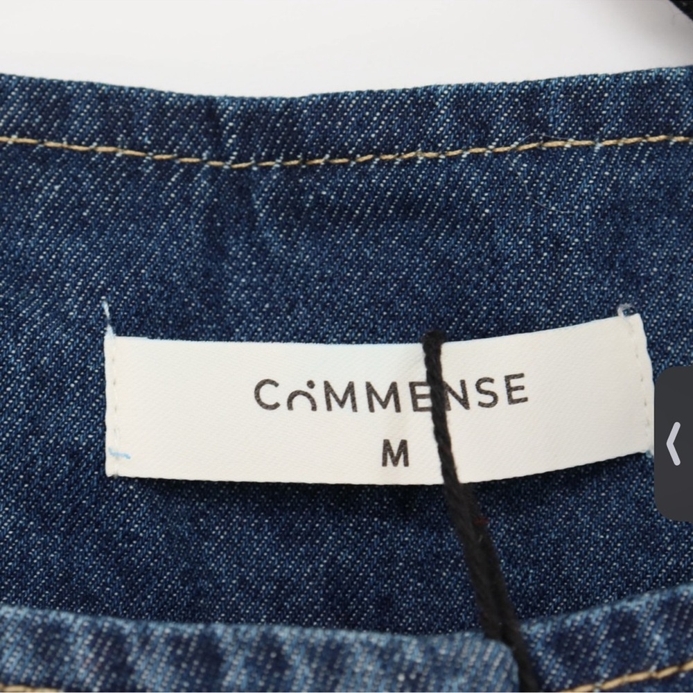 Commense Blue Denim Vest - Picture 7 of 13